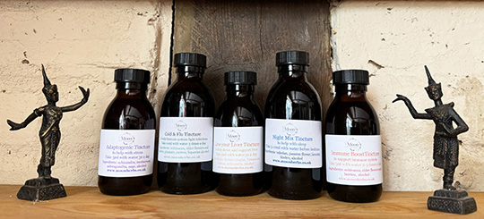 handmade herbal tinctures